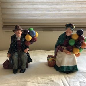 Royal Doulton set of 2 Figurines